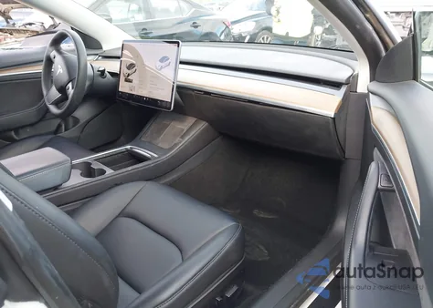 2021 Tesla Model 3 Standard Range Plus Rear-Wheel Drive из США, поврежденный, VIN 5YJ3E1EA3MF091133